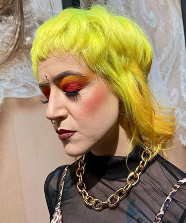 Creative hair cutting and styling at top hairdressers in Dublin